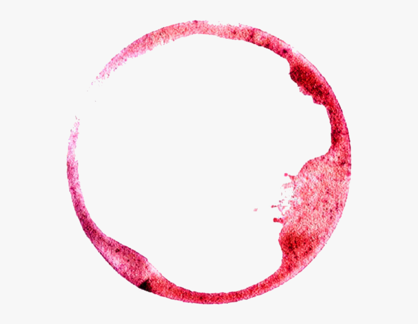 Wine Stain - Red Wine Ring Stain, HD Png Download, Free Download