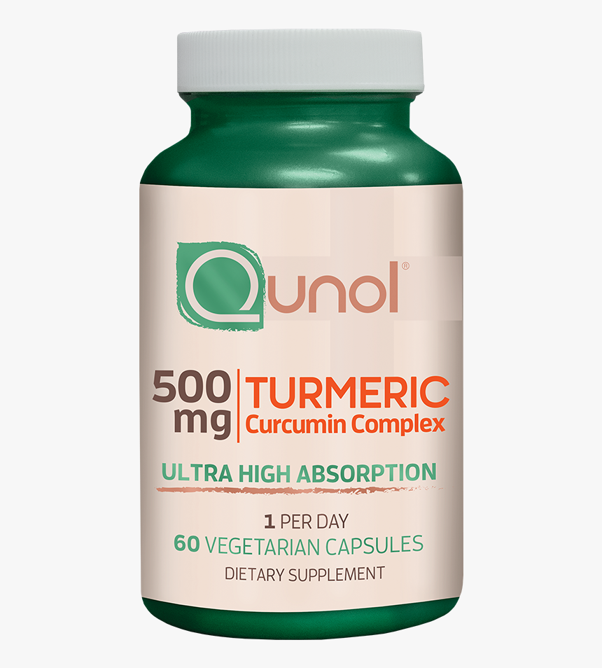 Qunol® Vegetarian Turmeric Curcumin Complex, Ultra - Dietary Supplement, HD Png Download, Free Download
