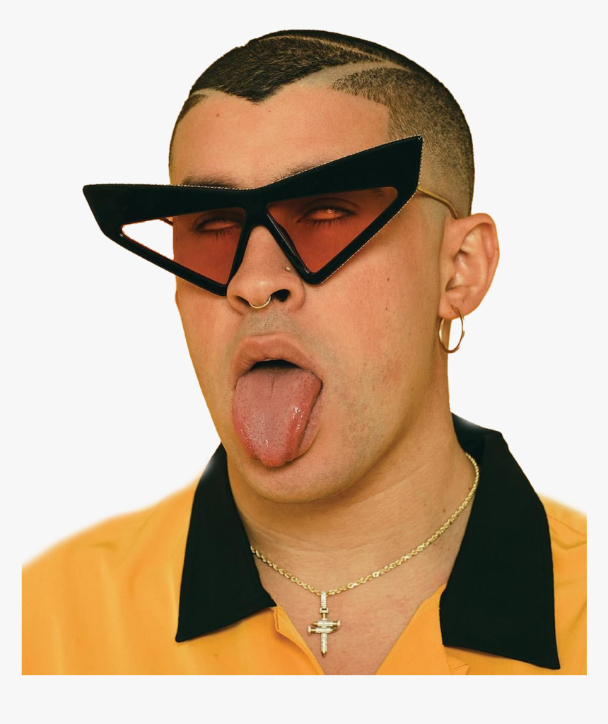 Bad Bunny Png Image - Bad Bunny Tongue Out, Transparent Png, Free Download