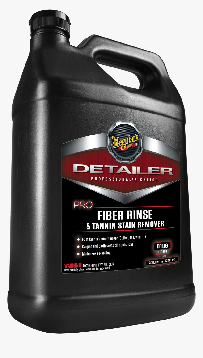 D10601-pro Fiber Rinse & Tannin Stain Remover, 1 Gallon - Meguiars Express Wash And Wax, HD Png Download, Free Download