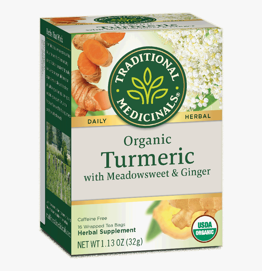 Traditional Medicinals Turmeric Tea, HD Png Download, Free Download