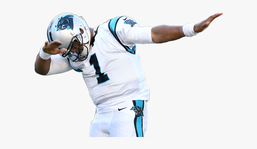Cam Newton Png Transparent Background - Cam Newton Dab Png, Png Download, Free Download