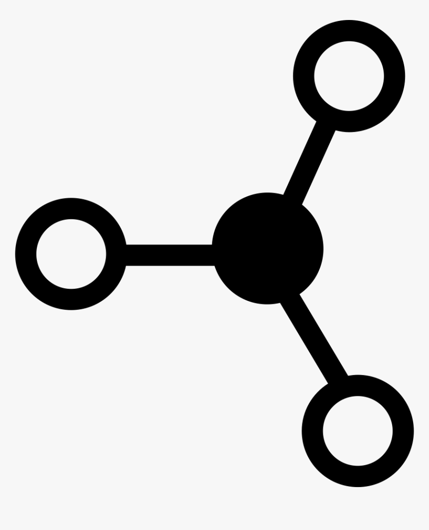 Science Symbols Png - Molecules Icon Png, Transparent Png, Free Download