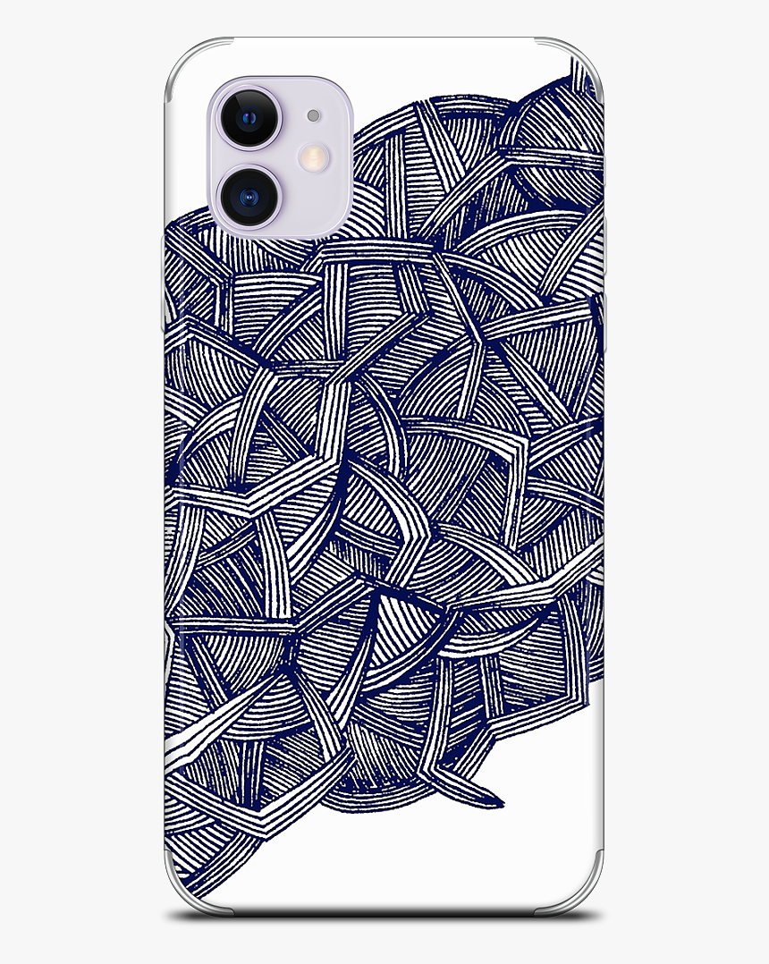 Blue Lines Iphone Skin"
 Data Mfp Src="//cdn - Iphone, HD Png Download, Free Download