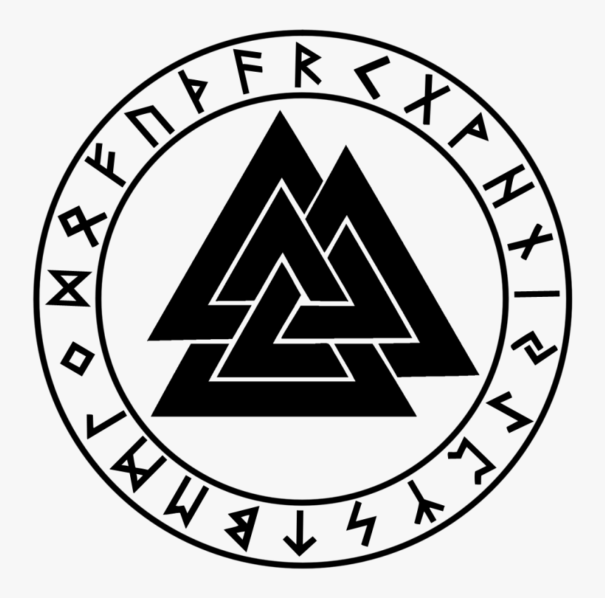 Triple Horn Of Odin Png - Valknut Png, Transparent Png, Free Download