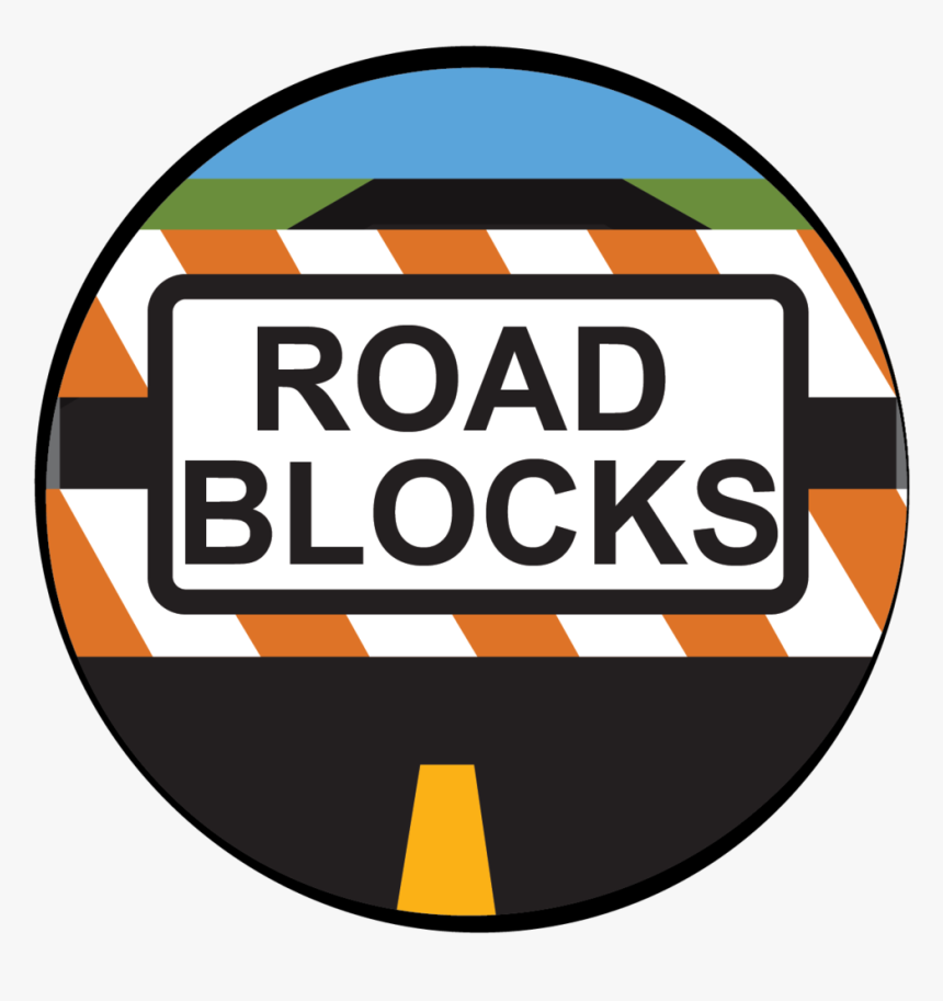Transparent Alphabet Blocks Clipart - Roadblock Clipart, HD Png Download, Free Download