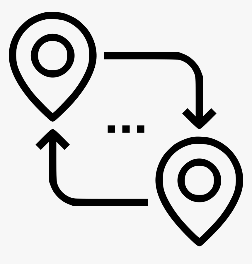 Road Route - Human Computer Interaction Icon, HD Png Download, Free Download