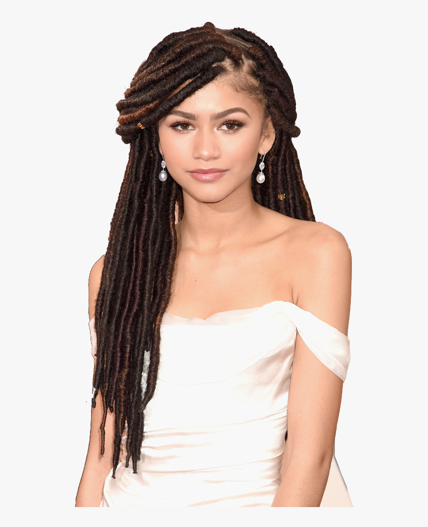 Zendaya Transparent Makeup - Zendaya Dreadlocks, HD Png Download, Free Download