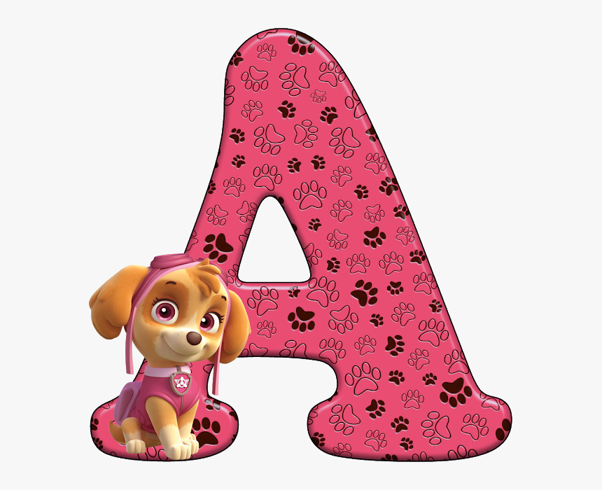 Alfabeto Patrulha Canina Skye , Png Download - H Letters Paw Patrol, Transparent Png, Free Download