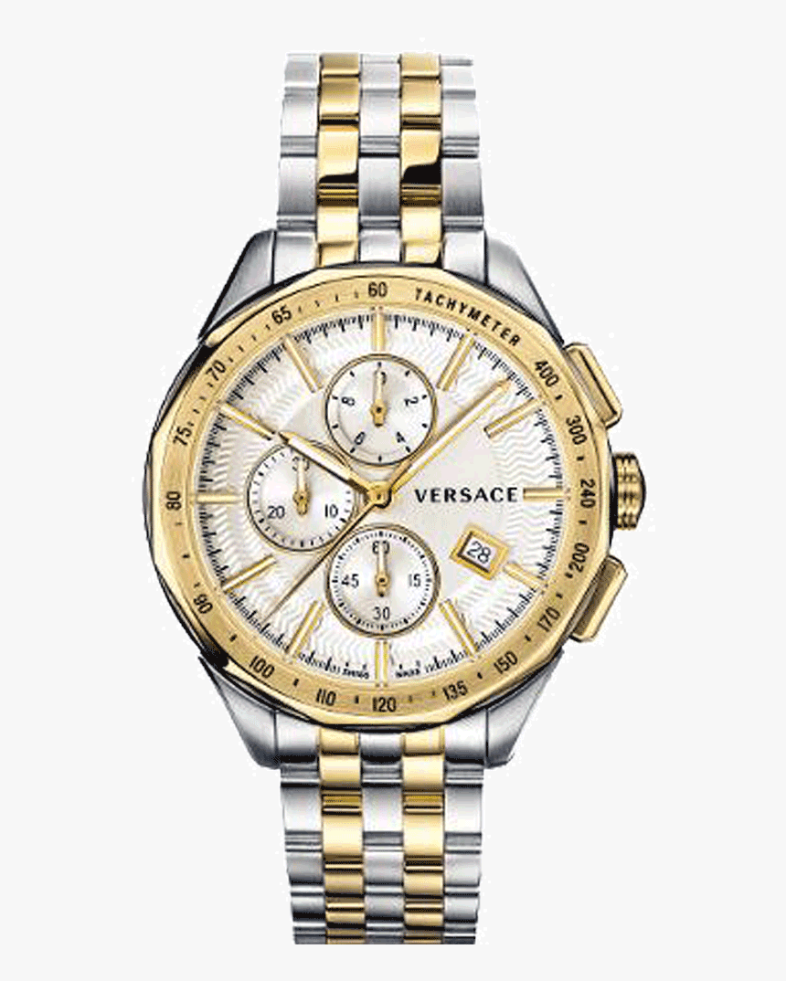 Versace Glaze - Michael Kors 2 Tone Watch Women, HD Png Download, Free Download