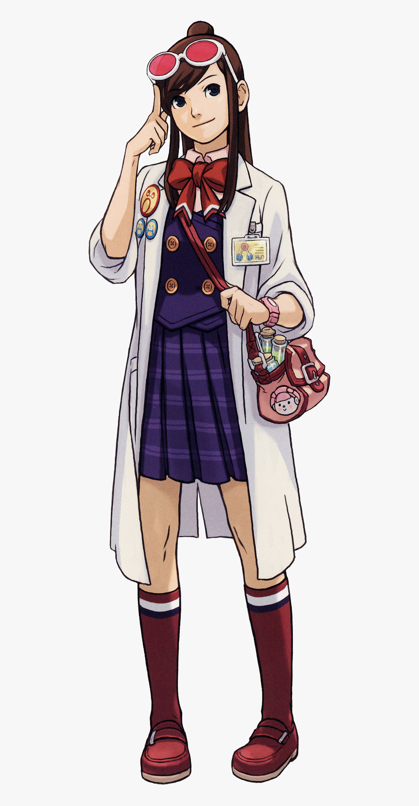 Ace Attorney Wiki - Ema Skye, HD Png Download, Free Download