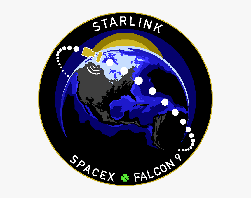 Spacex Starlink Patch, HD Png Download, Free Download