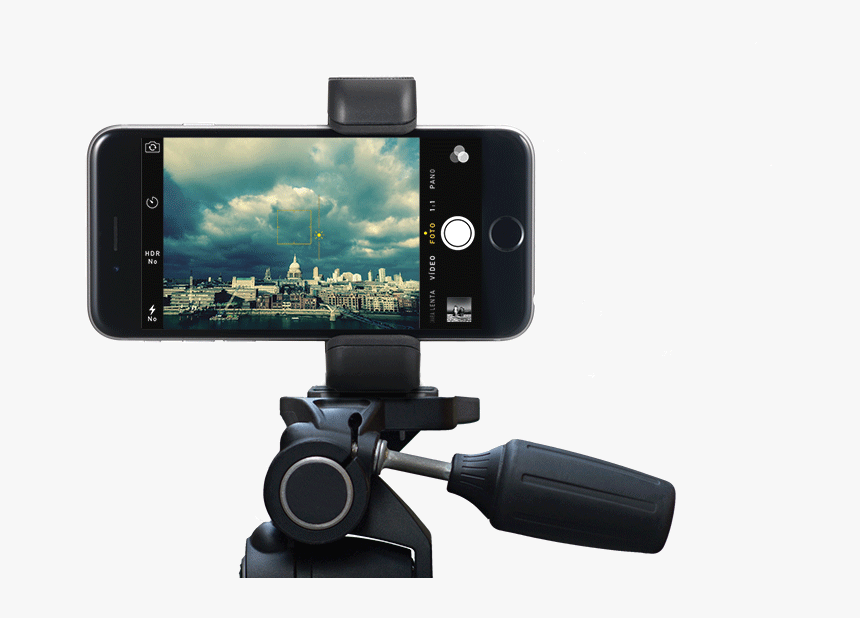 Iphone Tripod Mount - Phone Camera Stand Png, Transparent Png, Free Download