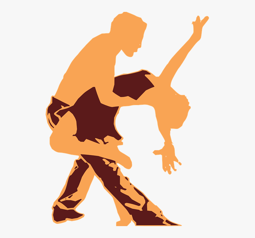 Dance, Salsa, Couple, Man, Woman, Sexy, Sensual - Transparent Salsa Dance Clipart, HD Png Download, Free Download