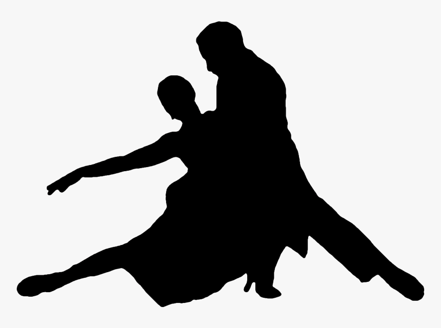 Argentine Tango Silhouette - Rey Star Wars Silhouette, HD Png Download, Free Download