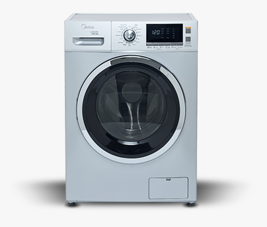 Major Appliance,washing Machine,home Dryer,small Appliance - Midea Lavasecadora Silver De Lavado, HD Png Download, Free Download