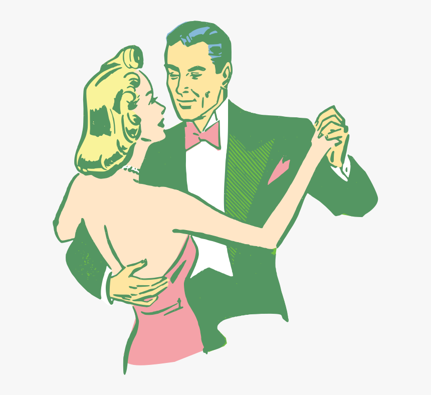 Dancing Couple Colorized - National Punctuation Day 2019, HD Png Download, Free Download