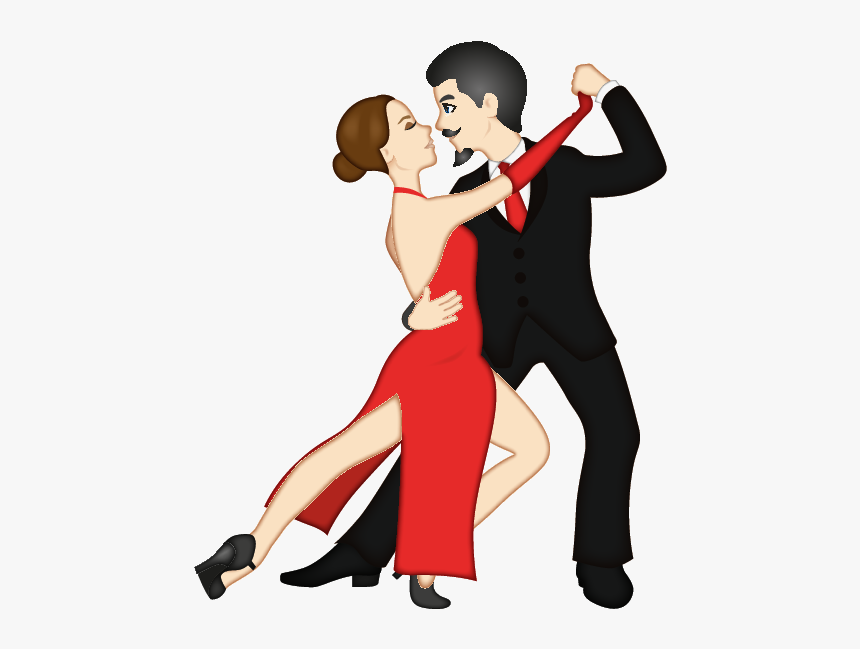 Couple Dance Png Emoji, Transparent Png, Free Download