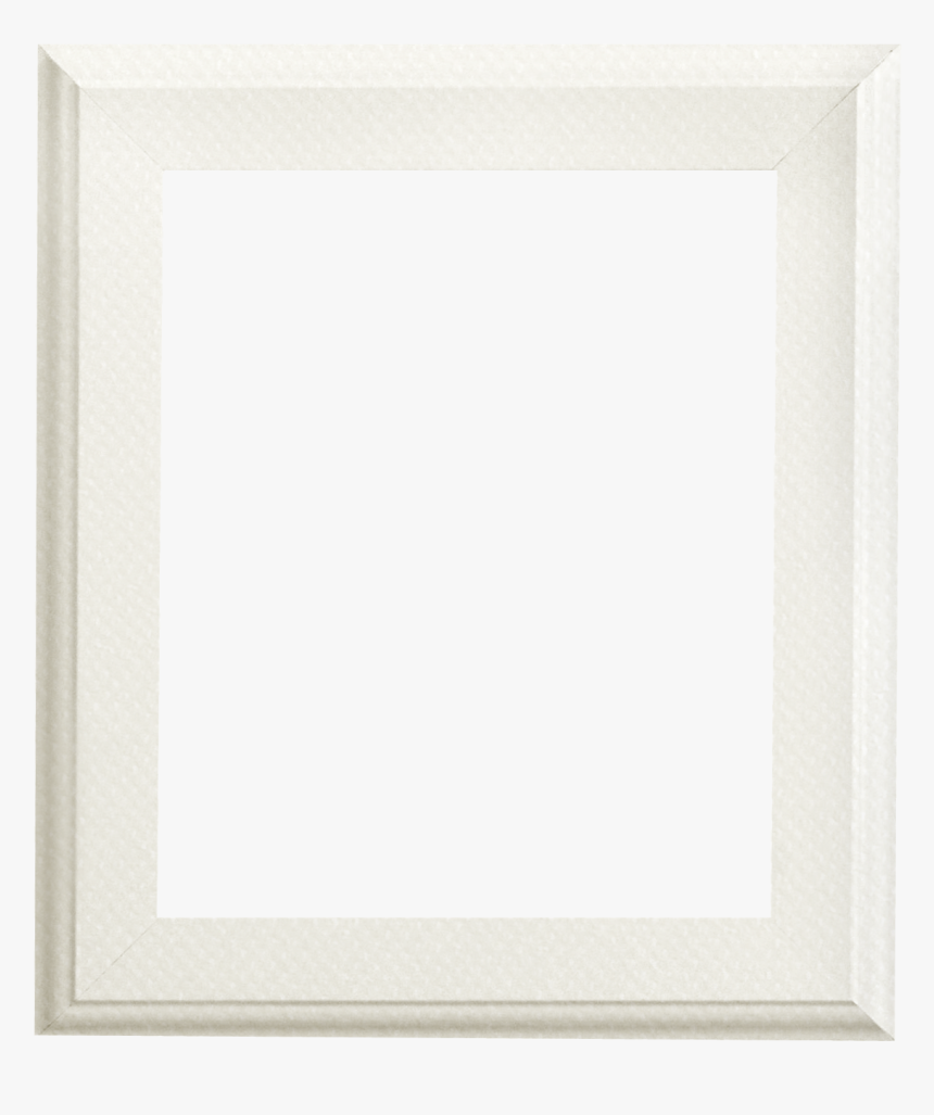 Picture Simple Frame Wood Digital White Clipart - Picture Frame, HD Png Download, Free Download