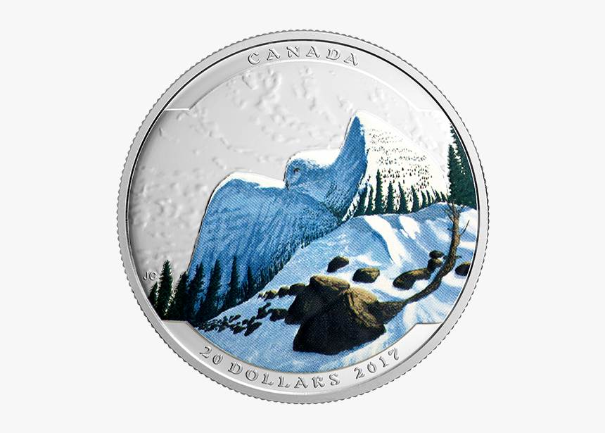 2017 $20 1 Oz Fine Silver Coin - Coin, HD Png Download, Free Download