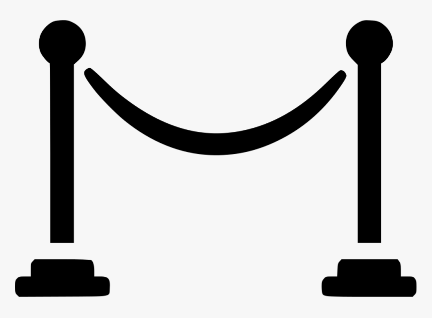 Rope Line Png - Rope Barrier Icon Png, Transparent Png, Free Download