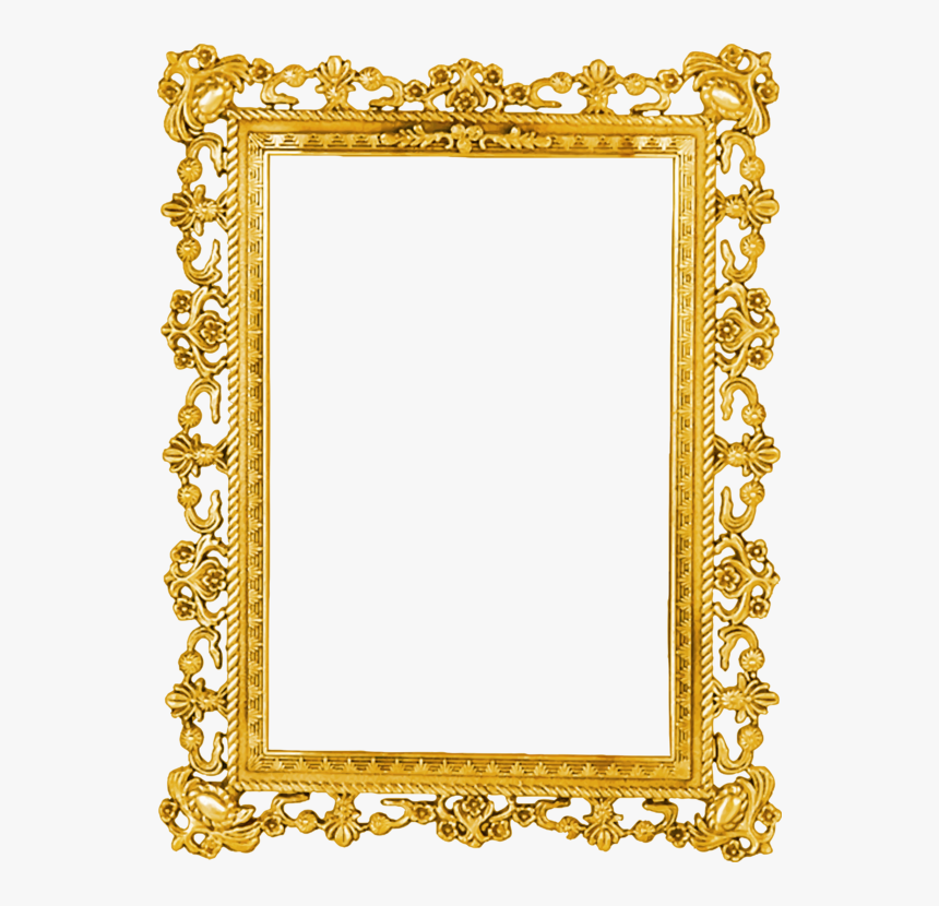 Gold Picture Frames Png, Transparent Png, Free Download