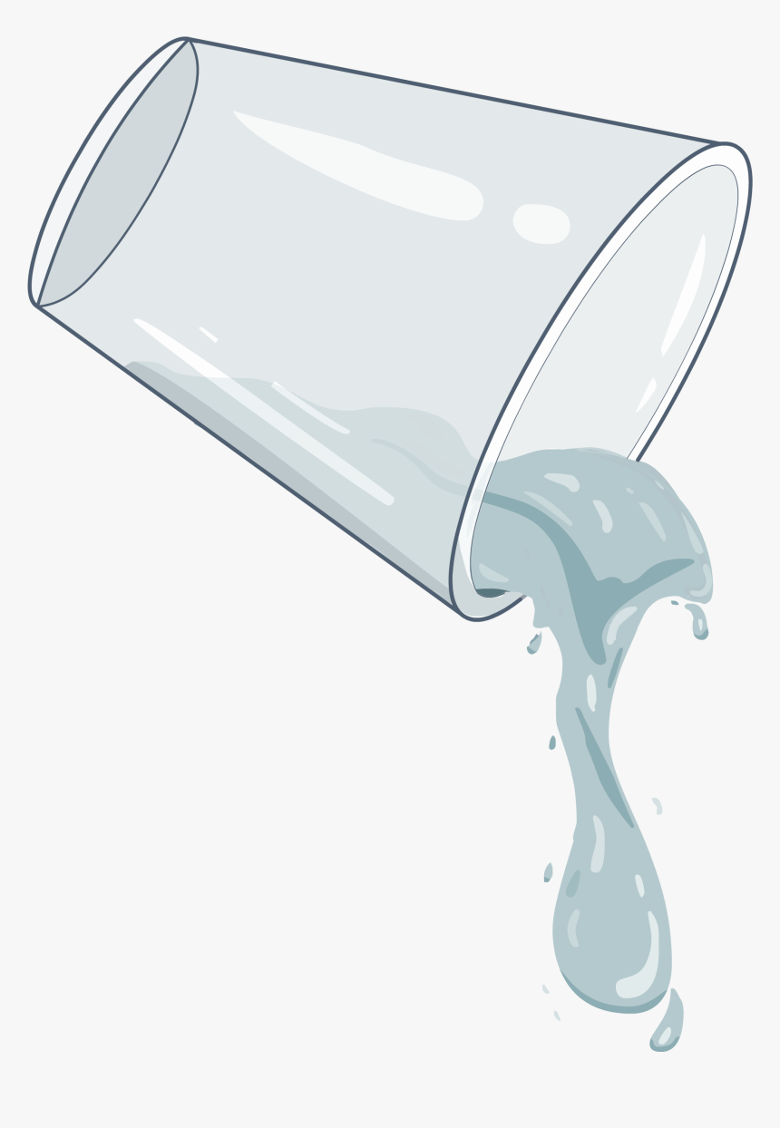 Glass Pouring Water - Illustration, HD Png Download, Free Download