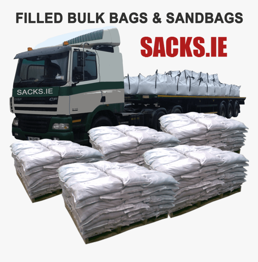 Filled Sandbags Ireland - Sandbags Ireland, HD Png Download, Free Download