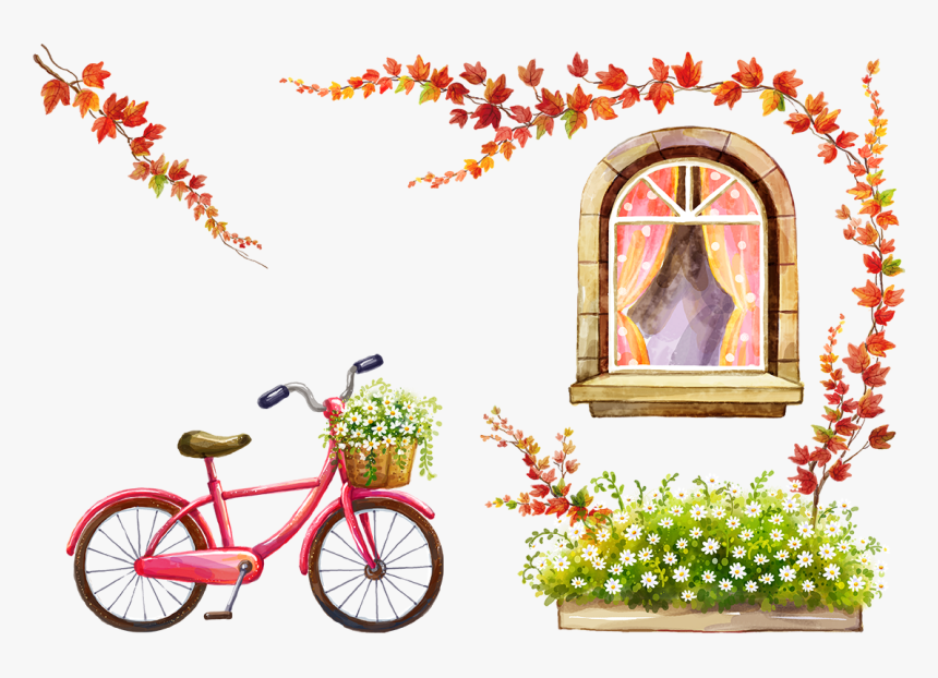 And Bicycle Resource Windows Free Clipart Hq Clipart - Room, HD Png Download, Free Download
