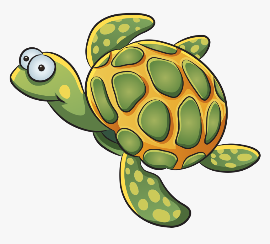 Clip Art Cartoon Sea Turtle Pictures - รูป การ์ตูน สัตว์ น่า รัก, HD Png Download, Free Download