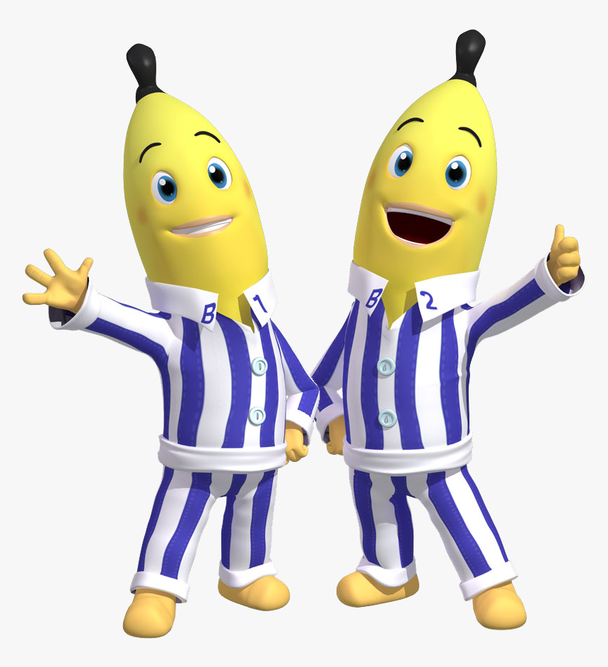 Cartoon Bananas In Pyjamas, HD Png Download, Free Download