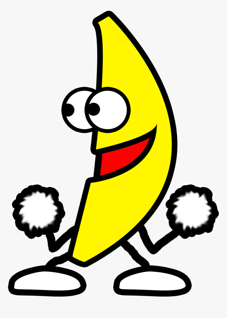 Banana Clipart Dancing - Banana Dance Png, Transparent Png, Free Download