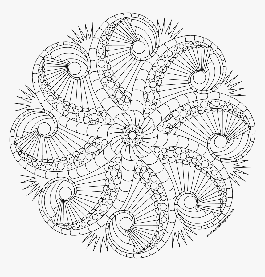 Download Rosemary"s Jewels 2- Octopus Mandala To Color Available ...
