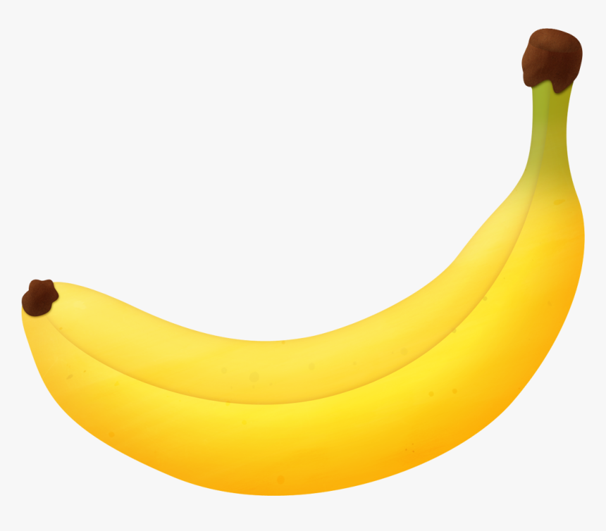 Banana Fruit Clipart, HD Png Download, Free Download