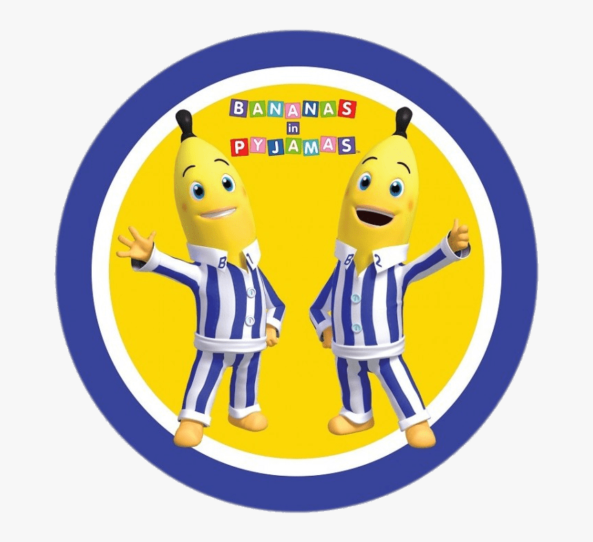 Bananas In Pyjamas Logo - Banana In Pyjamas B1, HD Png Download, Free Download