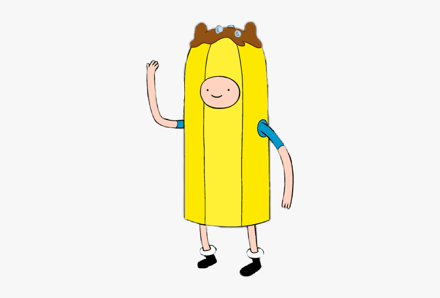 #finn #finnthehuman #adventuretime #banana #cartoon - Cartoon, HD Png Download, Free Download