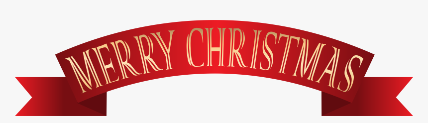 Christmas Cliparts Png Banner - Transparent Background Merry Christmas Banner, Png Download, Free Download