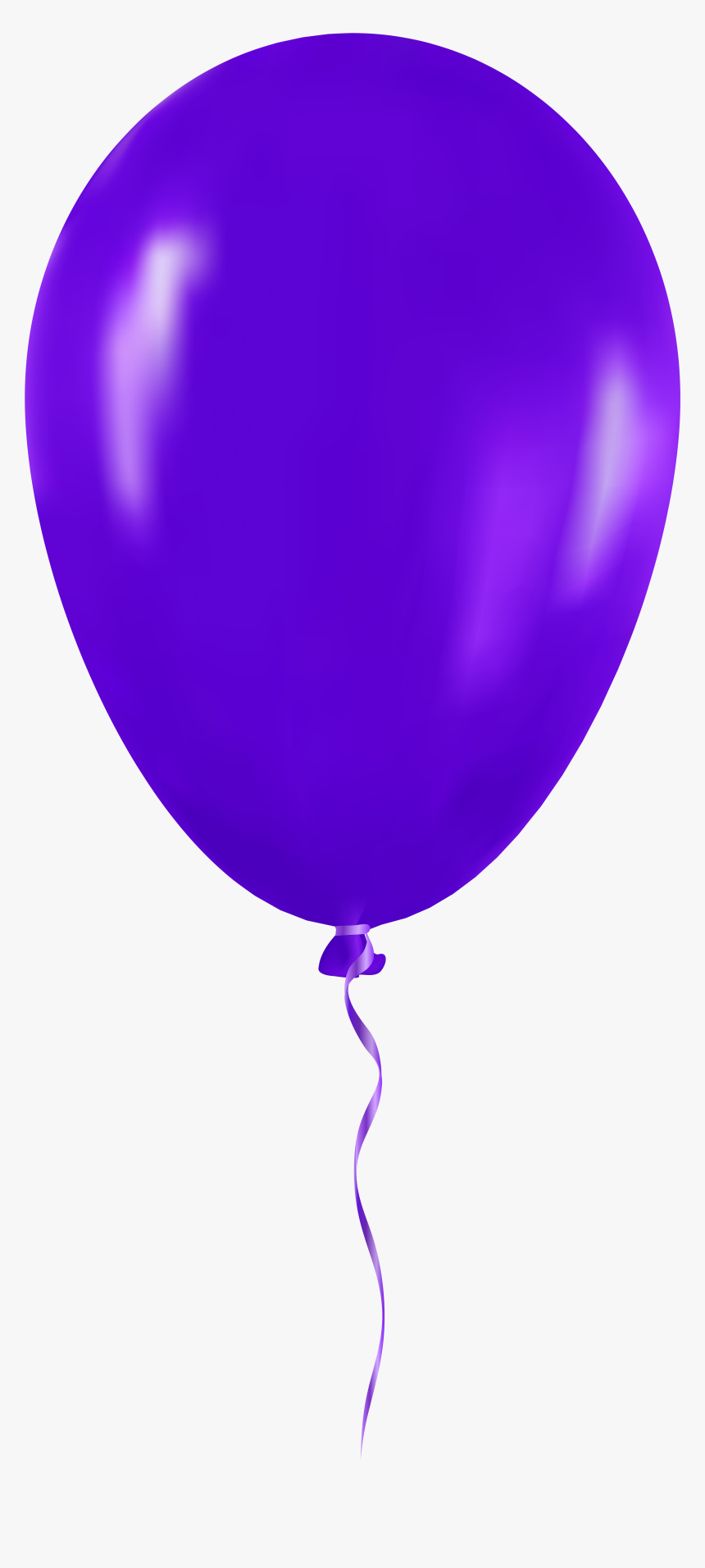 Purple Balloon Png Clip Art - Purple Balloon Clip Art, Transparent Png, Free Download