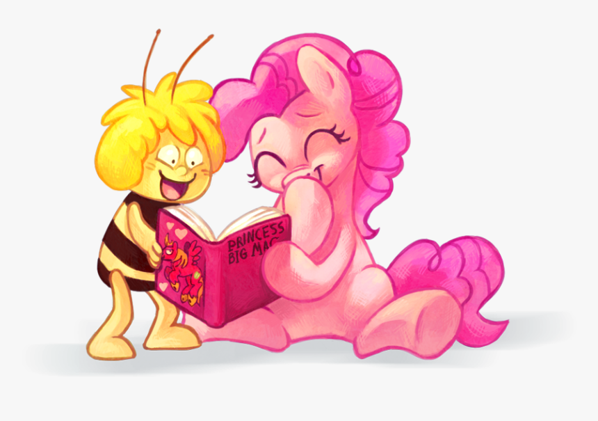 Princess Big Mac Pinkie Pie Maya The Bee Pink Cartoon - Maya The Bee My Little Pony, HD Png Download, Free Download