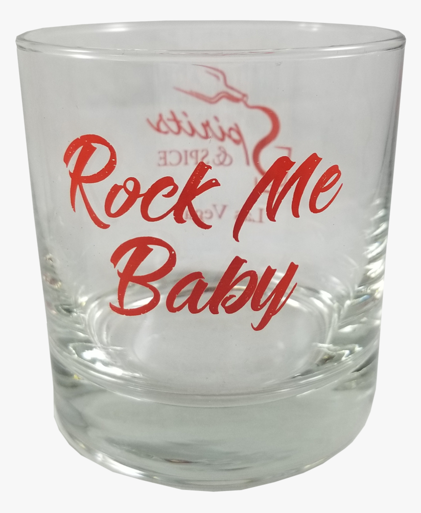 "rock Me Baby - Pint Glass, HD Png Download, Free Download