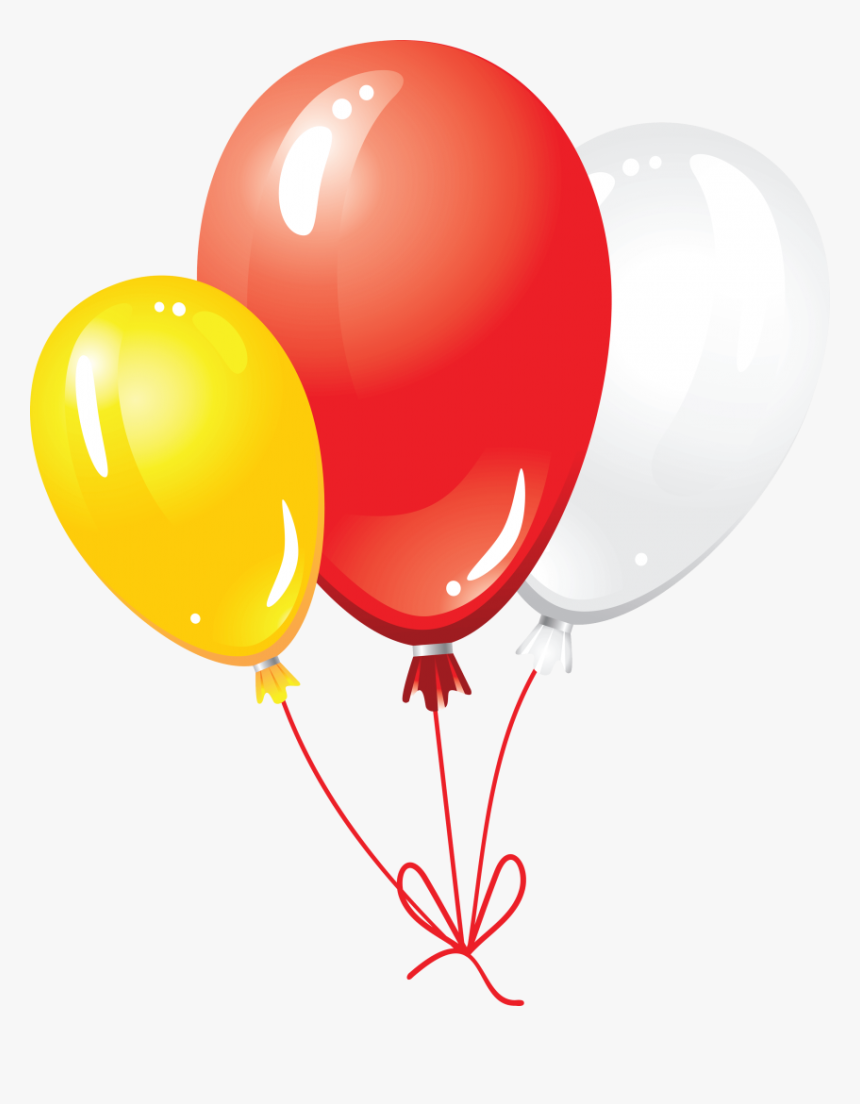 Balloon Vector Png - Red And Yellow Balloons Png, Transparent Png, Free Download