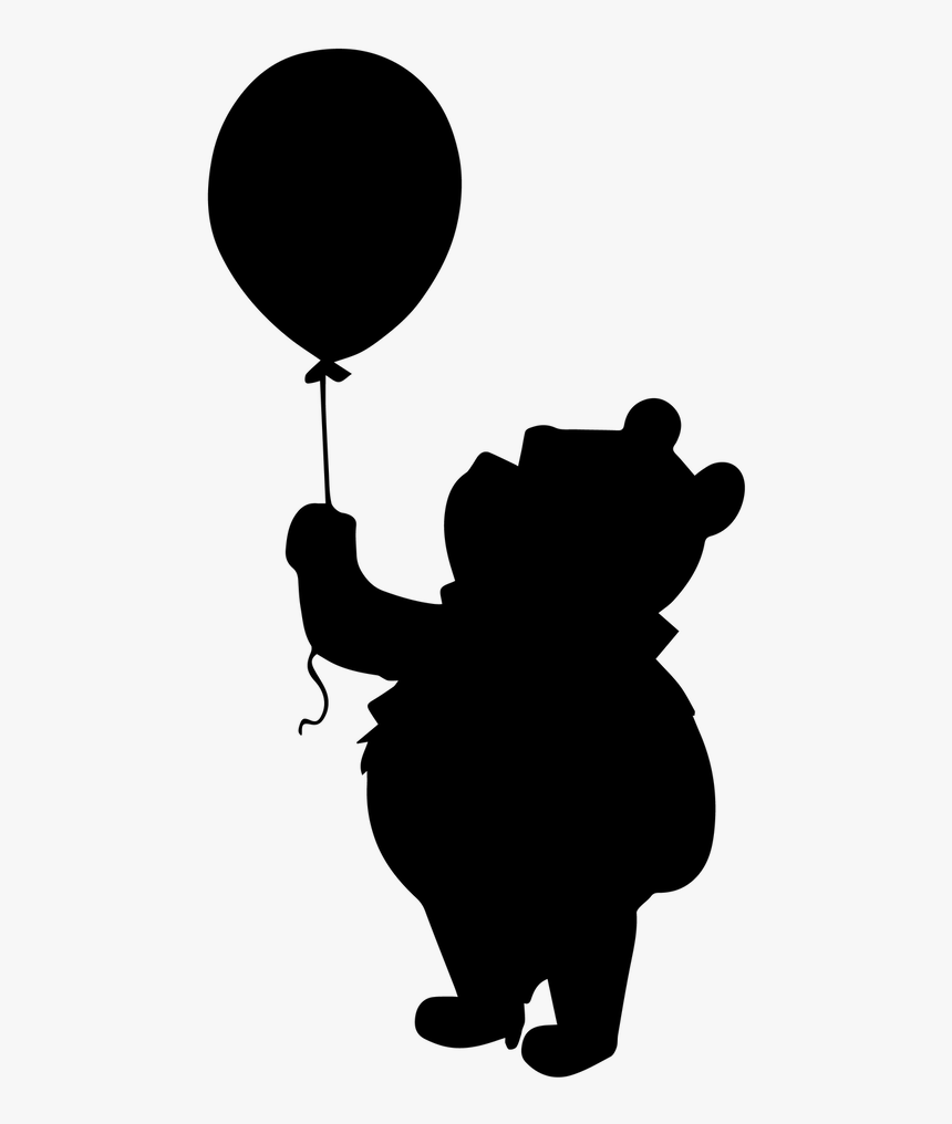 Winnie The Pooh Silhouette Clipart, HD Png Download, Free Download