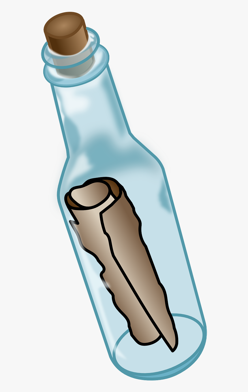 Message In A Bottle Transparent, HD Png Download, Free Download