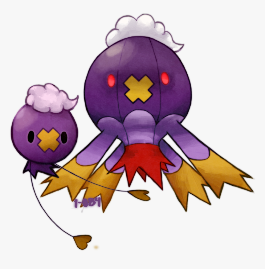 Drifloon And Drifblim On Drift - Drifloon And Drifblim, HD Png Download, Free Download