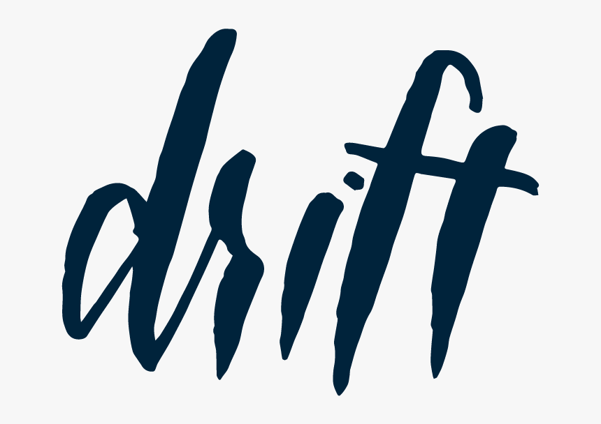 Drift Drkblue - Calligraphy, HD Png Download, Free Download
