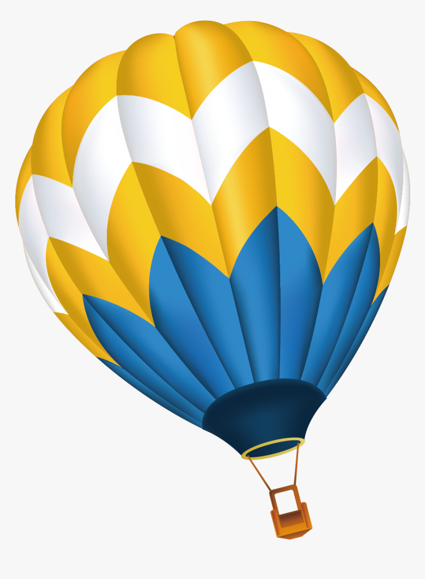 Hot Air Balloon Cartoon - Hot Air Balloons Vector Png, Transparent Png, Free Download