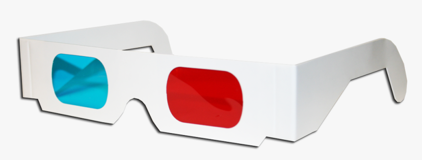 Anaglyph 3d Glasses Transparent, HD Png Download, Free Download