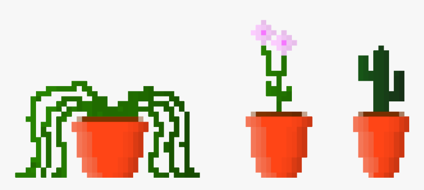 Transparent 8bit Heart Png - Plants Growing Gif Transparent, Png Download, Free Download