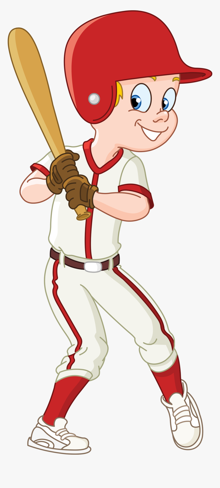 Sports Grant Beach Neighborhood - Clipart Baseball Player Cartoon, HD Png Download, Free Download
