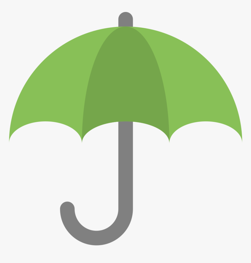 Green Umbrella Icon Png Clipart , Png Download - Umbrella Icon Png, Transparent Png, Free Download